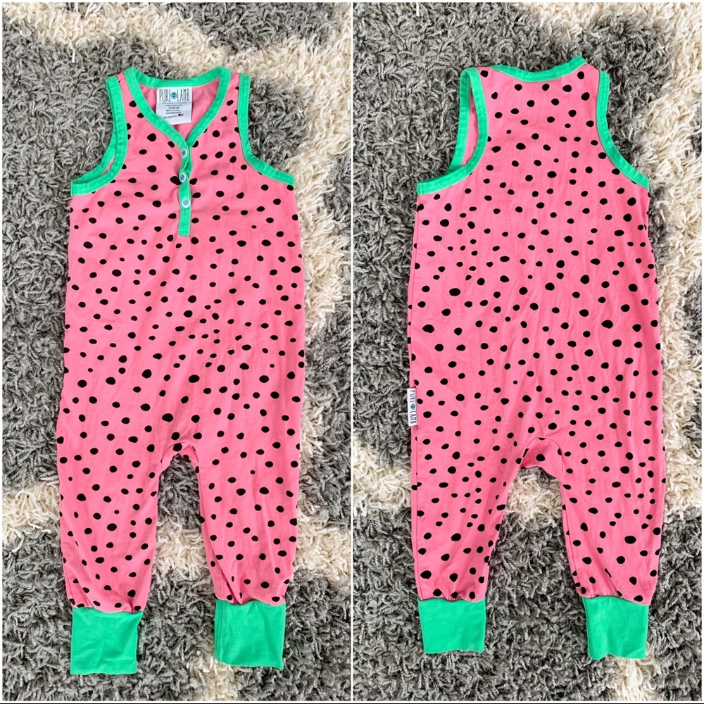 🍉 EUC Purl Lamb Sleeveless Watermelon Jumper 🍉